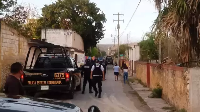 Elementos de la Secretaría de Seguridad Pública realizaron un intenso operativo por calles de la ciudad