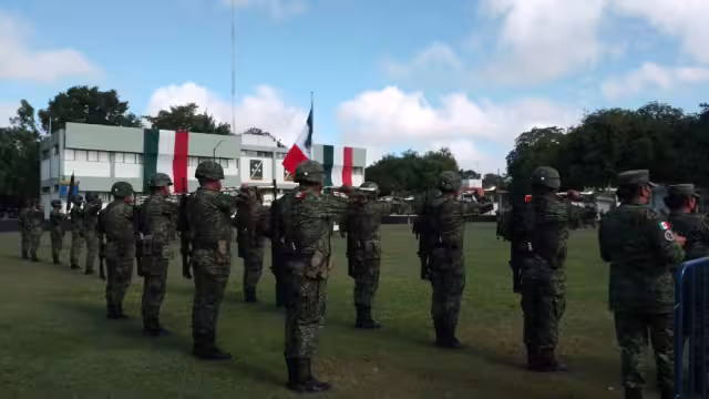 El evento fue realizado en la 32 Zona Militar de Valladolid