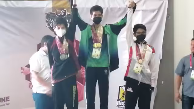 Los jóvenes se encuentran en La Paz, Baja California, sede de los Juegos Conade 2022