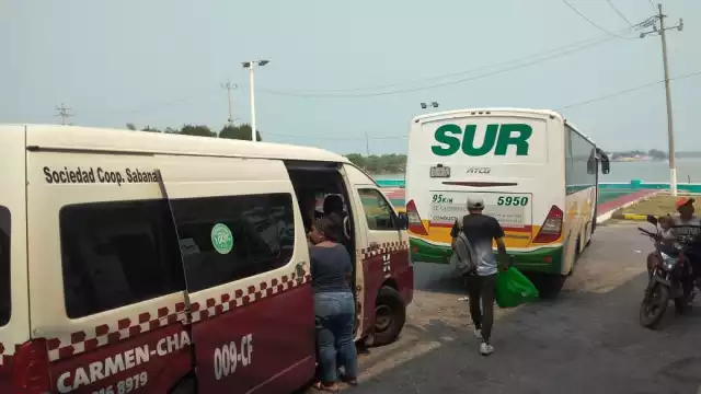 Los campechanos aprovecharon el puente para viajar