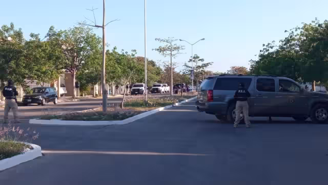 Un cateo se llevó a cabo en el fraccionamiento Las Américas de Mérida