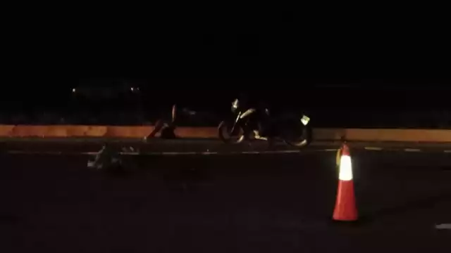 El conductor de la motocicleta no sobrevivió al accidente