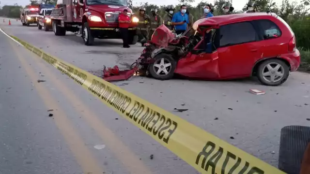 Paramédicos y cuerpos de rescate llegaron al sitio