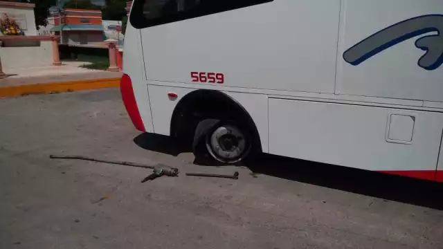 Solamente quedó en un ligero percance