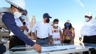 El mandatario pasó la noche en Pisté para empezar su gira temprano este viernes