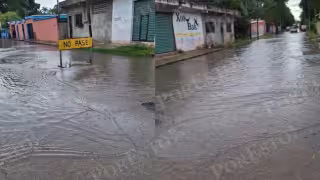¡Hasta inundó las calles! José María Morelos registra la lluvia más fuerte del mes