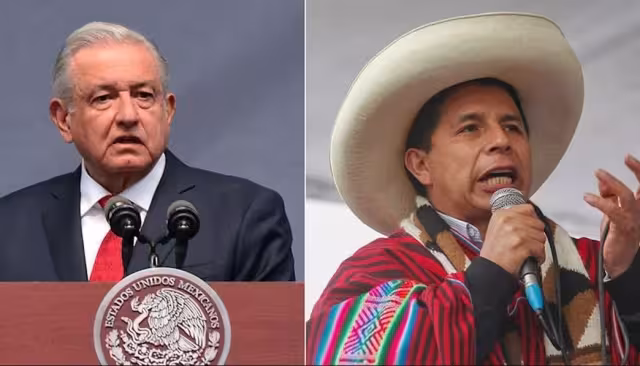 AMLO pospondrá su visita a Perú tras la situación en ese país, anunció más temprano Ebrard.
