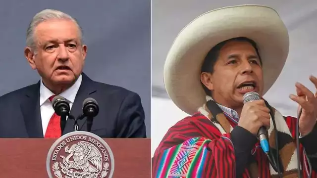 AMLO pospondrá su visita a Perú tras la situación en ese país, anunció más temprano Ebrard.
