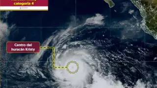 Kristy ya es huracán categoría 4: Sigue su trayectoria y conoce si hay riesgos para la Península de Yucatán