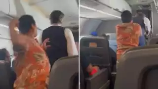 El ataque ocurrió en un vuelo de American Airlines que salió de Cabo San Lucas con dirección a Los Ángeles