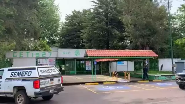 Debido a la contingencia por el coronavirus, la escuela permanecía cerrada lo que resultó propicio para esconder el cuerpo