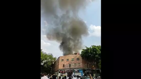 Se registra incendio en edificio de alcaldía Cuauhtémoc Se registra incendio en edificio de alcaldía Cuauhtémoc