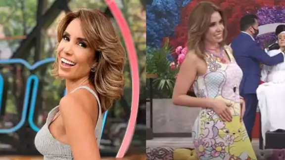 Fue durante la emisión del programa Hoy en donde Andrea Escalona dio a conocer que pronto se convertiría en mamá