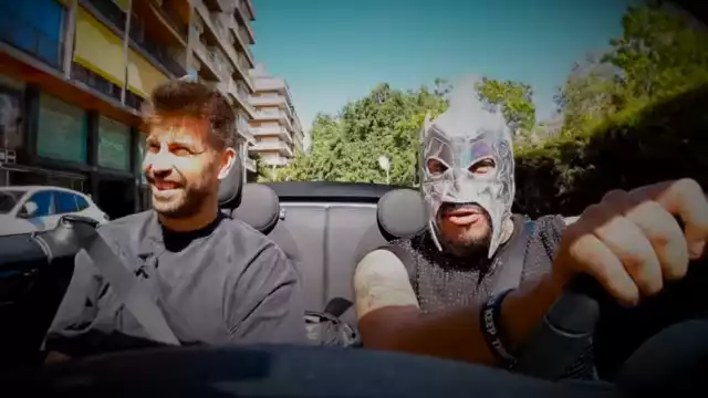 En su viaje habló de su paso por el futbol y también de Shakira