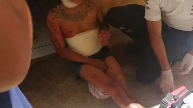 El hombre fue atendido por paramédicos de la Cruz Roja en el el domicilio ubicado en la Región 259 de Cancún