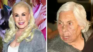 La actriz mexicana de 65 años también indicó que desconoce todavía el lugar donde descansarán las cenizas su abuela