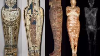 Imágenes de la momia