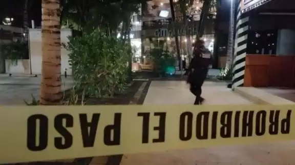 Los hechos se registraron en la plaza ubicada sobre la avenida CTM casi esquina con la avenida Lilis