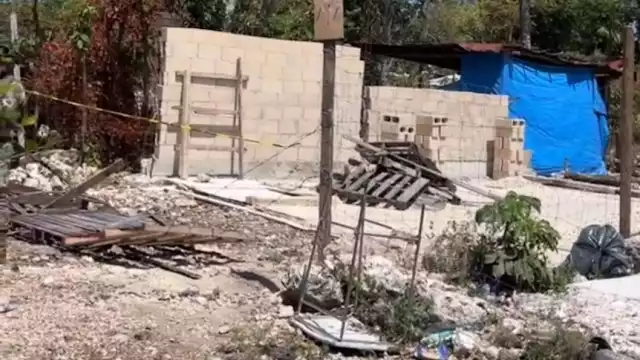 El cuerpo fue hallado en un predio de Tulum
