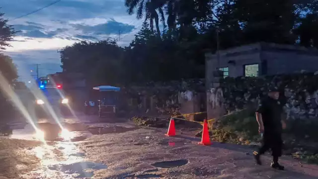 La víctima fue trasladada de emergencia al hospital de Tekax