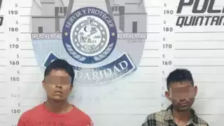 Los detenidos fueron puestos a disposición de la Fiscalía General del Estado