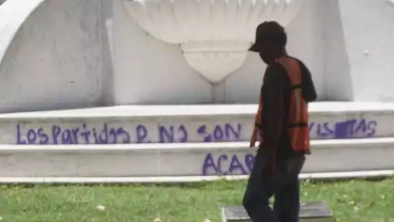 Nadie observó a los responsables de las pintas Nadie observó a los responsables de las pintas