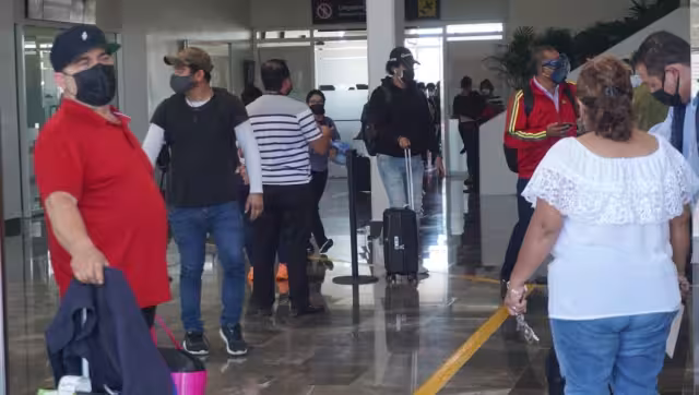 Desde temprana hora el portal de seguimientos de vuelos en México, Flight Aware, informó que la aeronave de Aeroméxico iba con retraso