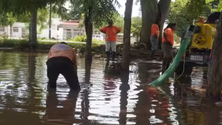 137 familias afectadas por lluvias en Campeche, Escárcega y Hopelchén