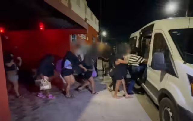 El cateo se realizó en el bar Broncos ubicado en la colonia Salina