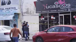 Roban local de accesorios para motocicletas en la avenida Patricio Trueba de Campeche
