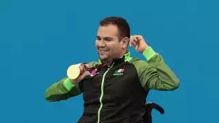 Diego López consigue la sexta medalla de oro para México en los Juegos Paralímpicos