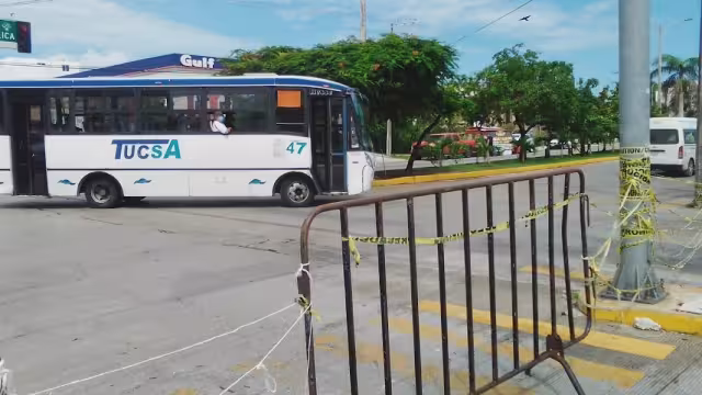 La operación de las unidades tuvo mínimas afectaciones.