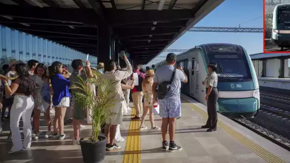 Los visitantes nacionales han adoptado el Tren Maya como medio de transporte por el Sureste del país Los visitantes nacionales han adoptado el Tren Maya como medio de transporte por el Sureste del país
