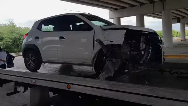 El responsable huyo del lugar al ver lo que había ocasionado