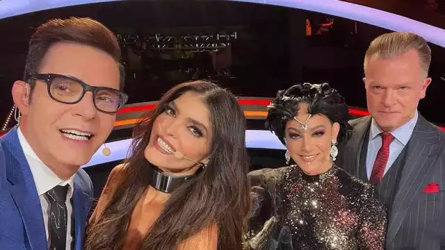 Horacio Villalobos y Lolita Cortés se engancharon por no coincidir con sus críticas. Foto: Especial