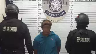 Cuando fue detenido, el sujeto mostró una actitud agresiva contra los policías