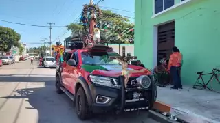 Los Brito Santos ya tienen más de 12 años de cumplir con esta encomienda religiosa.