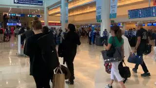 Durante este inicio de fin de semana se reportaron 567 vuelos en el aeropuerto de Cancún