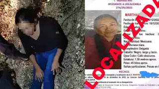 La mujer fue llevada por las autoridades para los estudios correspondientes