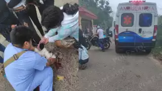 Las implicadas tuvieron que ser trasladadas al hospital