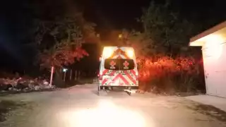 A los puntos llegaron paramédicos de la Cruz Roja