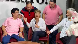 Cessy Casanova, Carlos Eduardo Rico, el Mago Frank y el Conejo Blas, y los yucatecos, Dzereco y Nohoch, visitaron el estudio de Por Esto Online