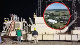 La CFE realizó trabajos para cambiar el transformador que ayude al bombeo de la planta