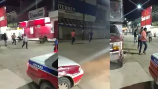 Los participantes salieron corriendo cuando se les avisó que llegaría la policía