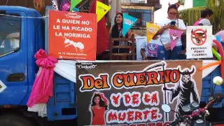 Durante todo febrero se llevan a cabo eventos del Carnaval del Cachudo