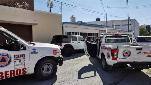 Protección también estuvo presente en el operativo, el cual solo quedó en un susto Protección también estuvo presente en el operativo, el cual solo quedó en un susto