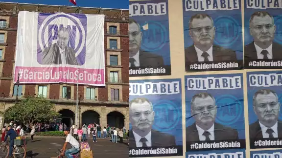 En letras rosas, como las que se usó en la imagen para promover la marcha de la defensa del INE, se leía #GarcíaLunaNoSeToca. En letras rosas, como las que se usó en la imagen para promover la marcha de la defensa del INE, se leía #GarcíaLunaNoSeToca.