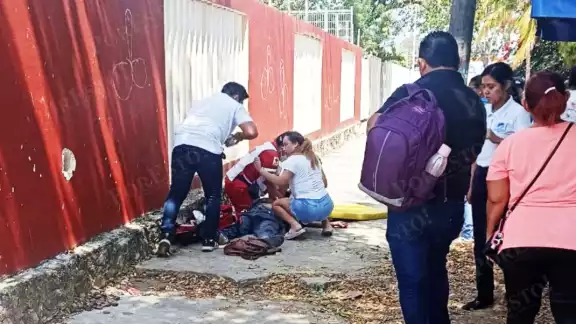 Una madre intentó reanimar al abuelito de 69 años de edad, pero poco pudo hacer