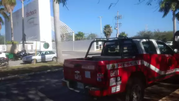 Al lugar llegaron elementos de Protección Civil