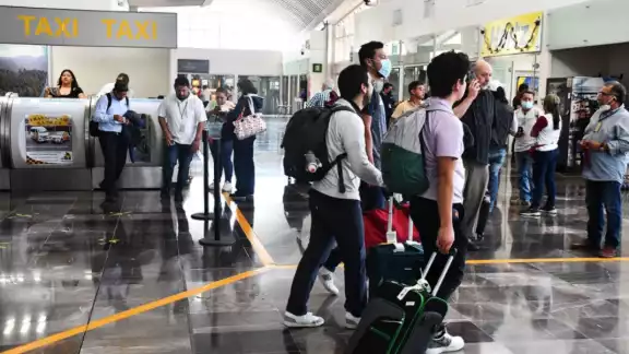 Este 13 y 14 de marzo se reportó un aumento en la movilidad de pasajeros en el aeropuerto